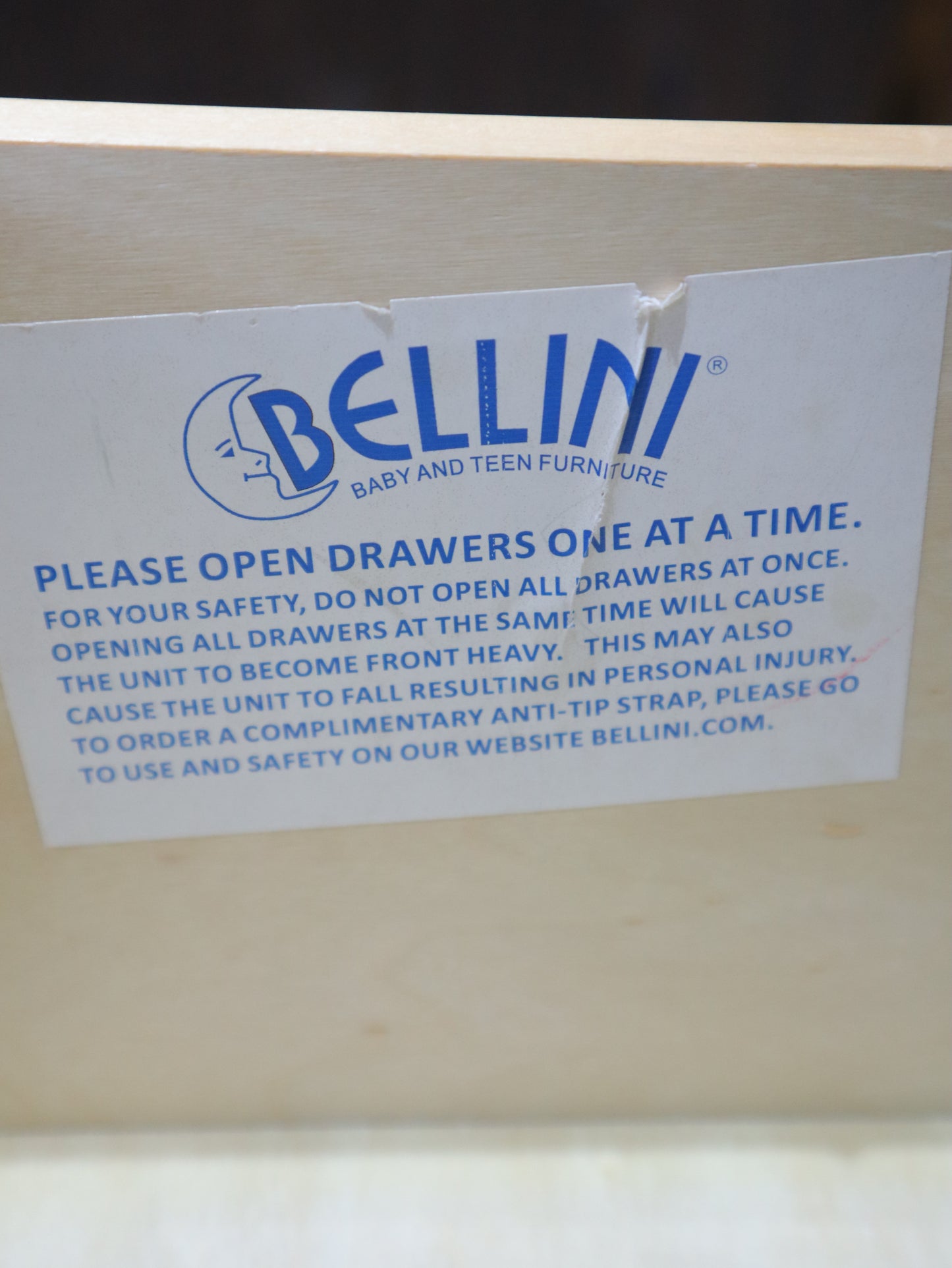 Bellini Dark Espresso Wood Dresser – Solid Wood 3-Drawer Chest